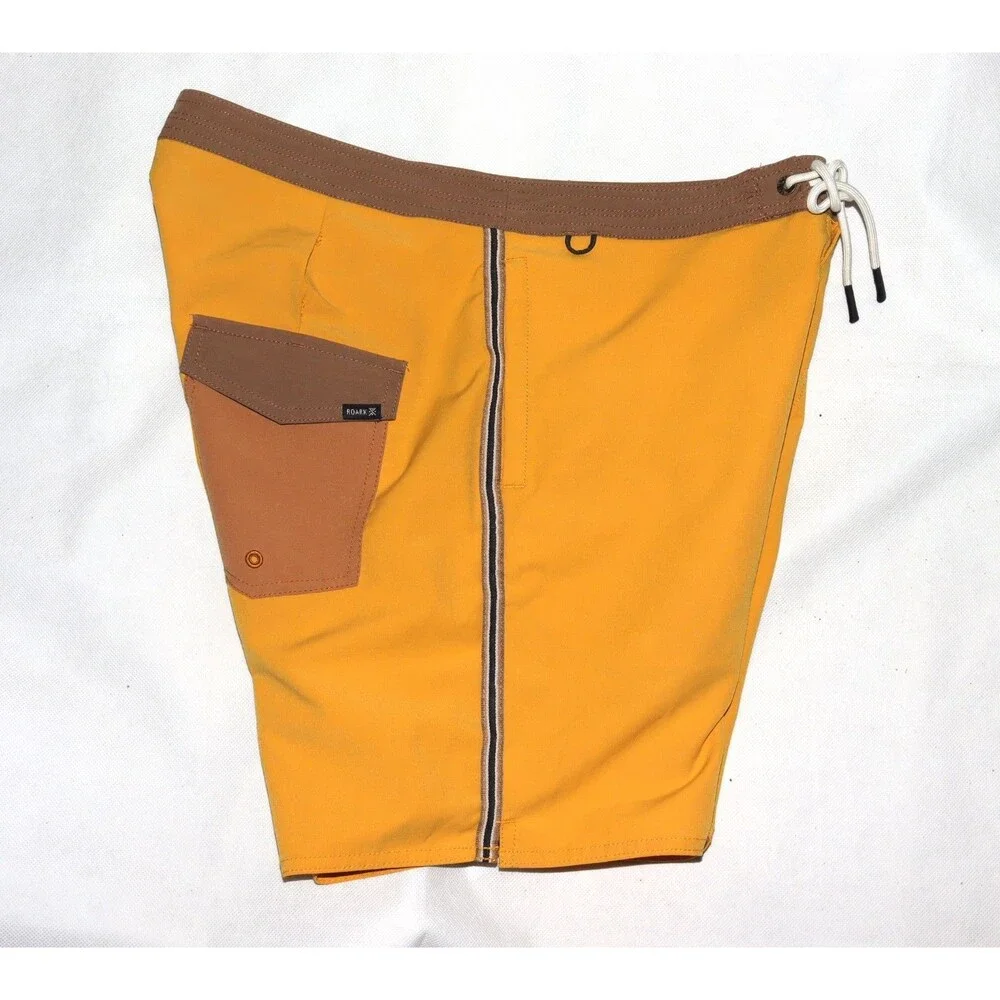 Roark The Chiller Board Short Series Guide Works Men's‎ Swim Gold RB409 Size 30